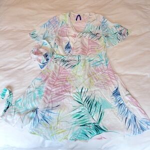 Seraphine Maternity Summer Wrap Dress US 8